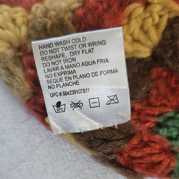 Autumn Hues Crochet Beanie - Picture 3 of 7